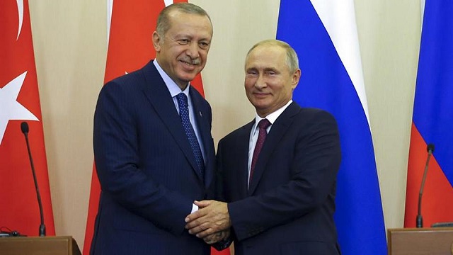 Erdoğan ve Putin’den enerji görüşmesi