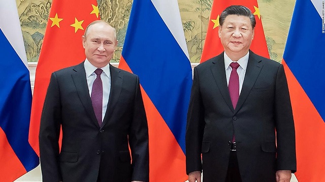 Rusya ve Çin liderleri görüşüyor